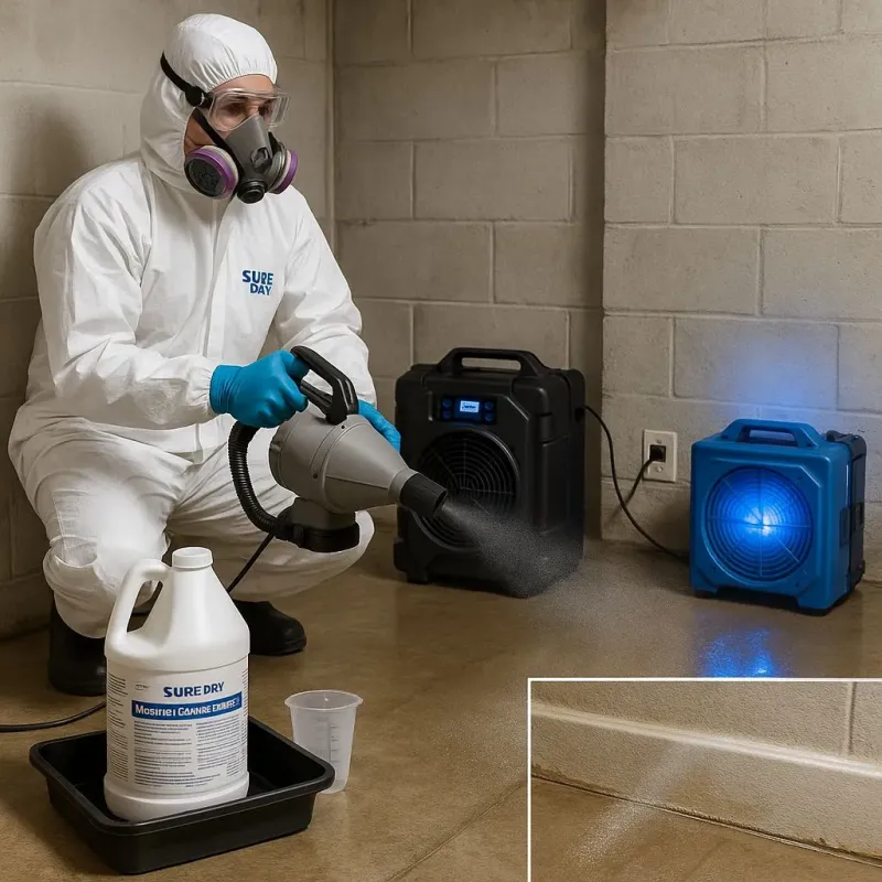 Sanitization and Odor Removal process in Angels Camp, CA