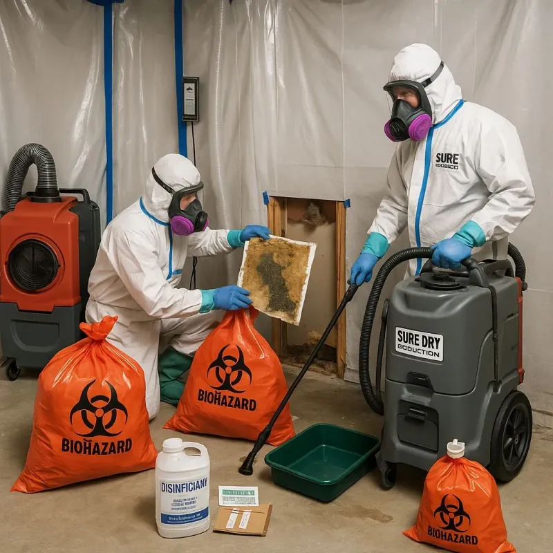 Contaminated Water Handling Protocols process in Angels Camp, CA
