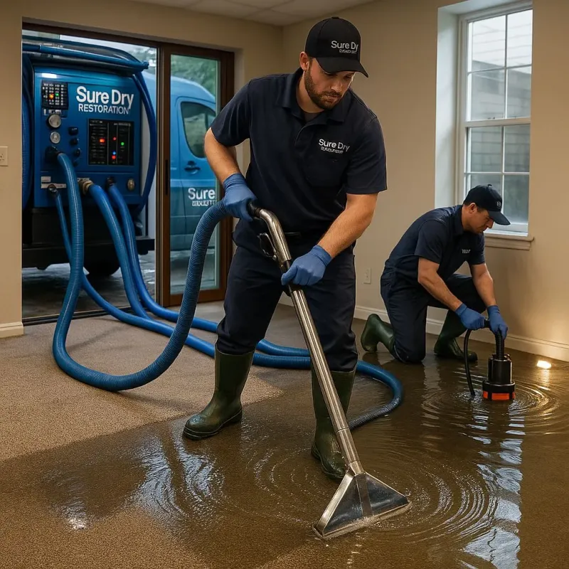 Water Extraction and Removal process in Angels Camp, CA